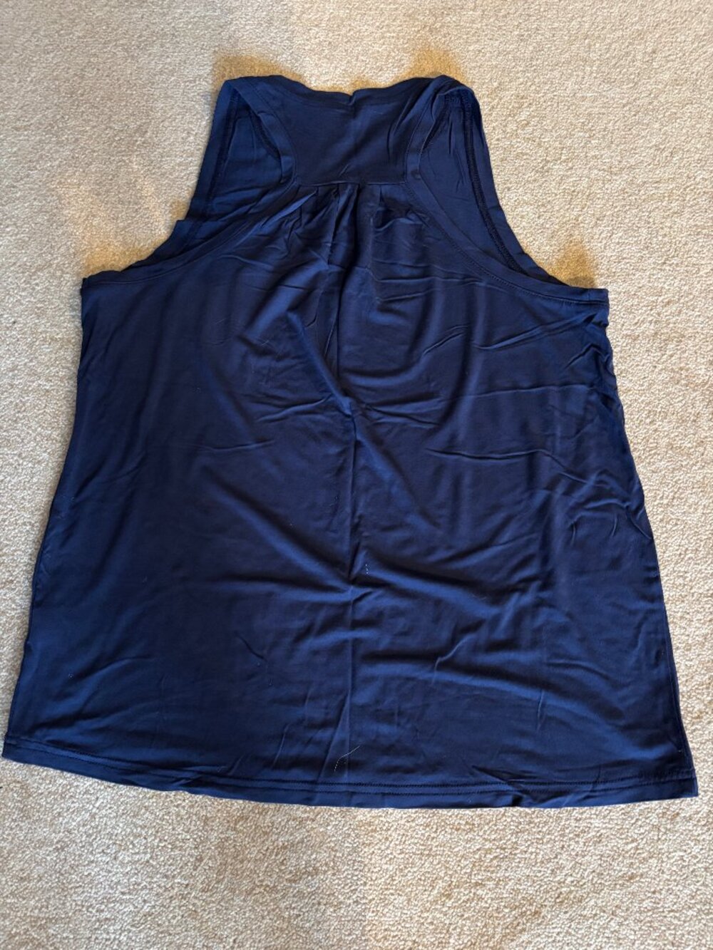 Navy Blue Tank Top - Picture 2 of 2